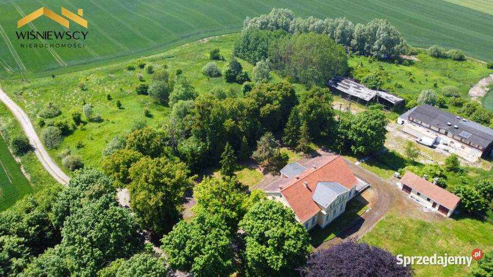 Dwór z pałacem i stajnią w Goraju