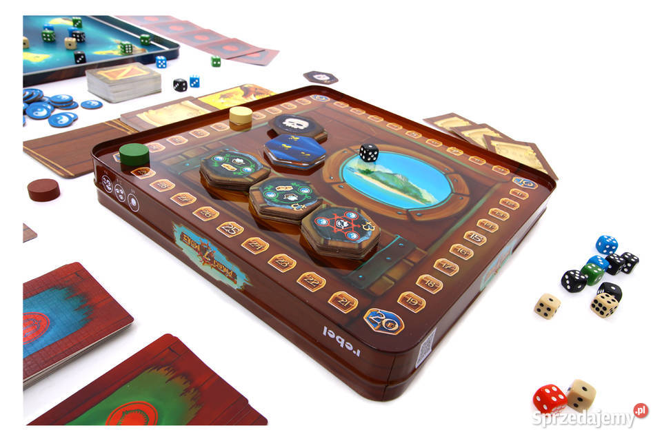Piraci 7 mórz PIRATES gra przygodowa planszowa śląskie Częstochowa