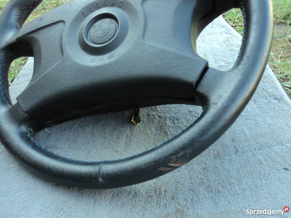 kierownica bmw e36 e34 m3 m5 skórararytas Wyposażenie wnętrza Aleksandrów Łódzki sprzedam