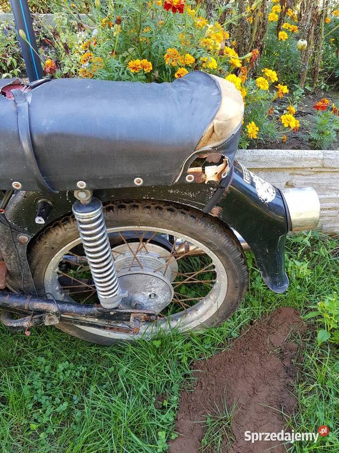 MZ ES 1501 trophy tropik tramp motor emzetka uszkodzony Leżajsk