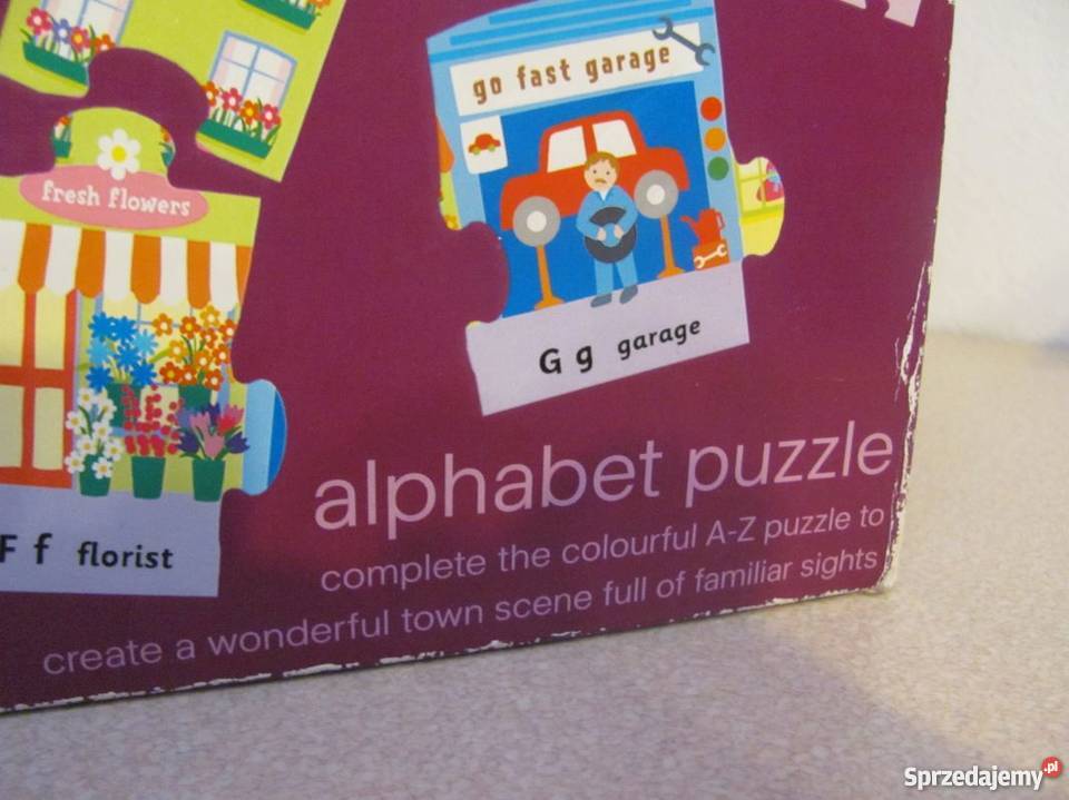 puzzle alphabet marks spencer 40 elementów Papier Edukacyjne Zamość