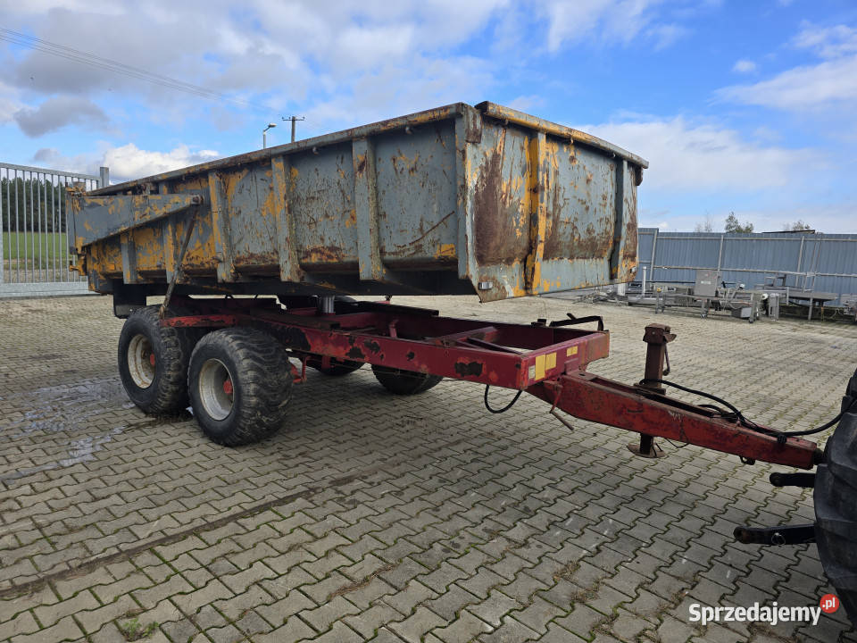 Przyczepa wywrotka MORE MASKINER T041k 10 ton Rudolfowo