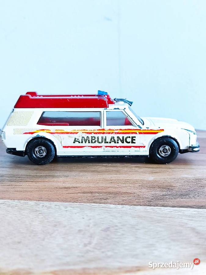 Matchbox Lesney Super Kings K49 Ambulance 1974 Głuchołazy