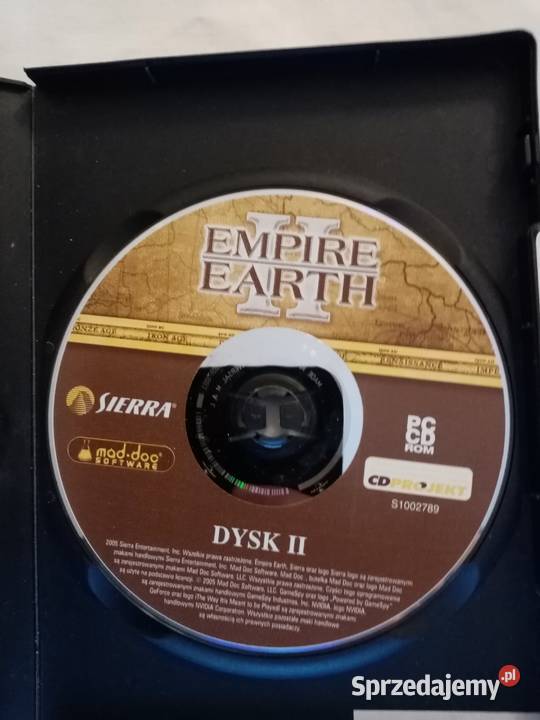 Empire Earth II polska wersja stan lektor Katowice