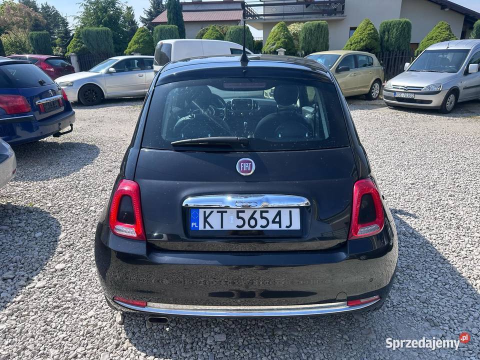 Fiat 500 Automat 2016 Benzyna elektrochrom. lusterka boczne Ładna sprzedam