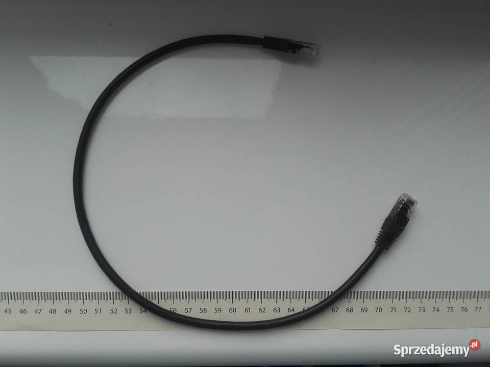 Kabel LAN RJ45 50 czarny patch cord 6 UTP 4 Bydgoszcz