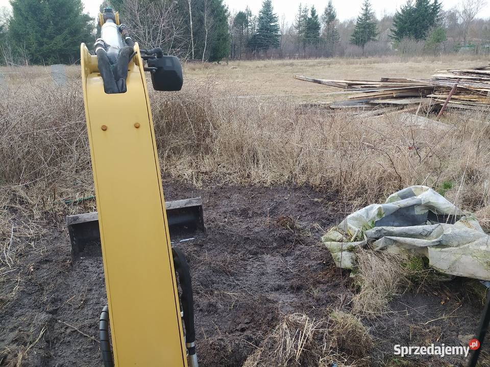 Usługi minikoparka Wykopy, roboty ziemne Grodzisk Mazowiecki