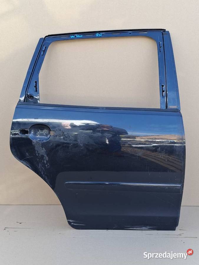 POLO 9N DRZWI PRAWY TYŁ PRAWE TYLNE Drzwi Bieleń