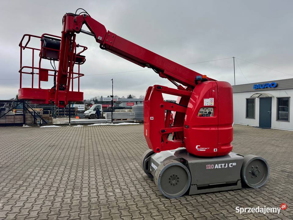 Podnośnik Ramieniowo Przegubowy Manitou 120 pełny VAT