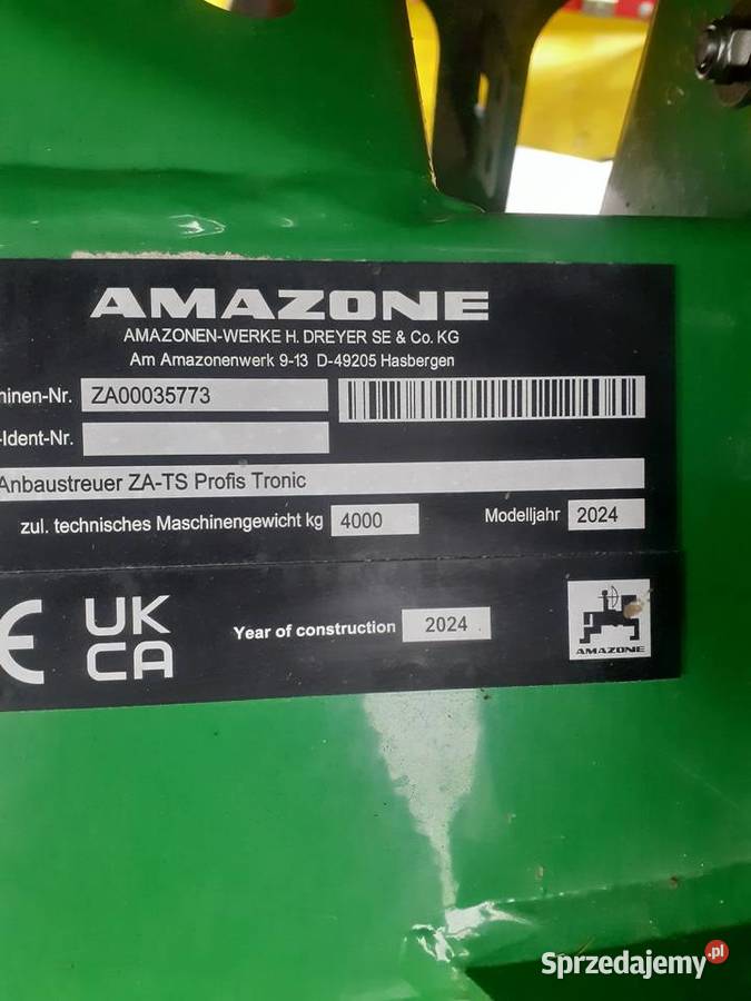 Rozsiewacz azone Rozsiewacze nawozów Żółkiewka-Osada