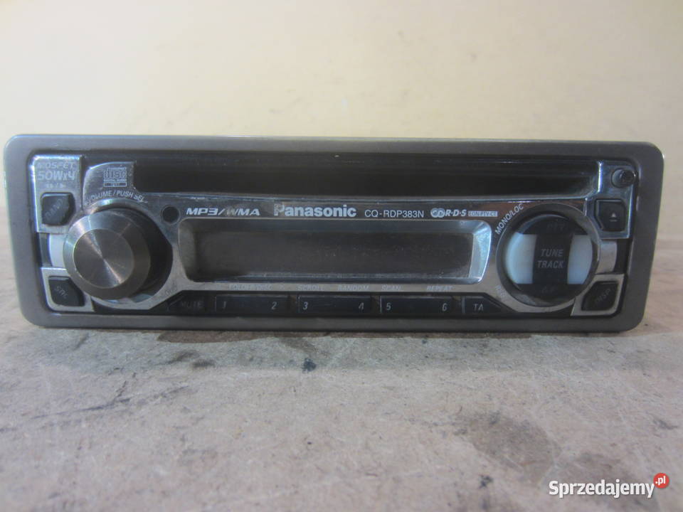 radio radioodtwarzacz CD panasonic cqrdp383n
