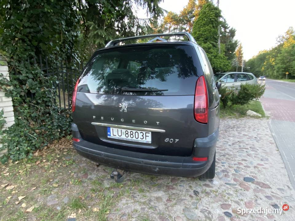 Peugeot 807 20 hdi 8 osobowy 2000cm3