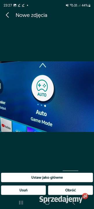 TV SAMSUNG QLED QE55Q80TAT 120hz 4K graczy Super