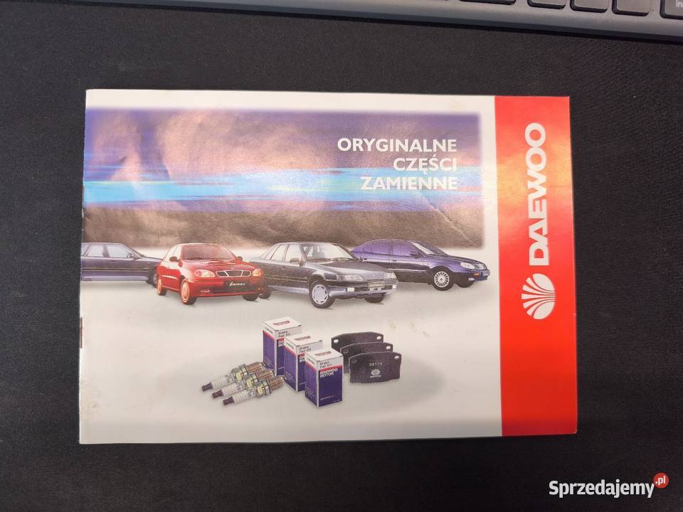 Daewoo broszura części zamienne język Polski Nowy Sącz