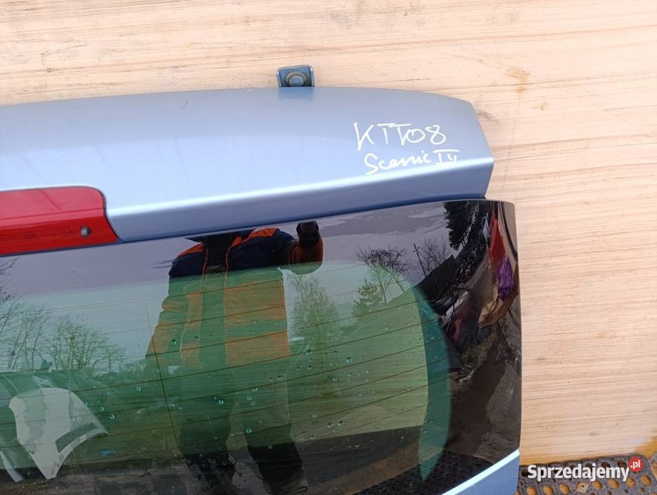 RENAULT GRAND SCENIC III KLAPA TYŁ TERPA osobowe Zbierkowo sprzedam