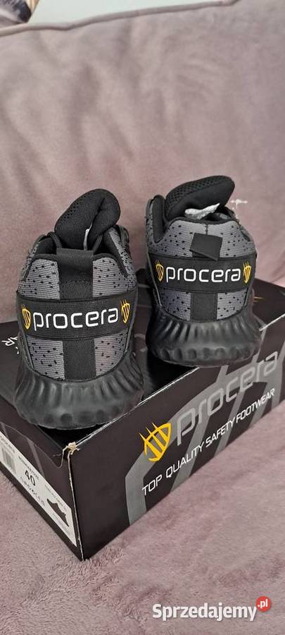 Buty robocze 40 półbuty z noskiem lekkie nowe czarny mazowieckie Ząbki