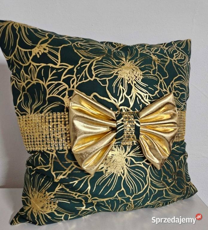 Firany butelkowa zieleń kokony