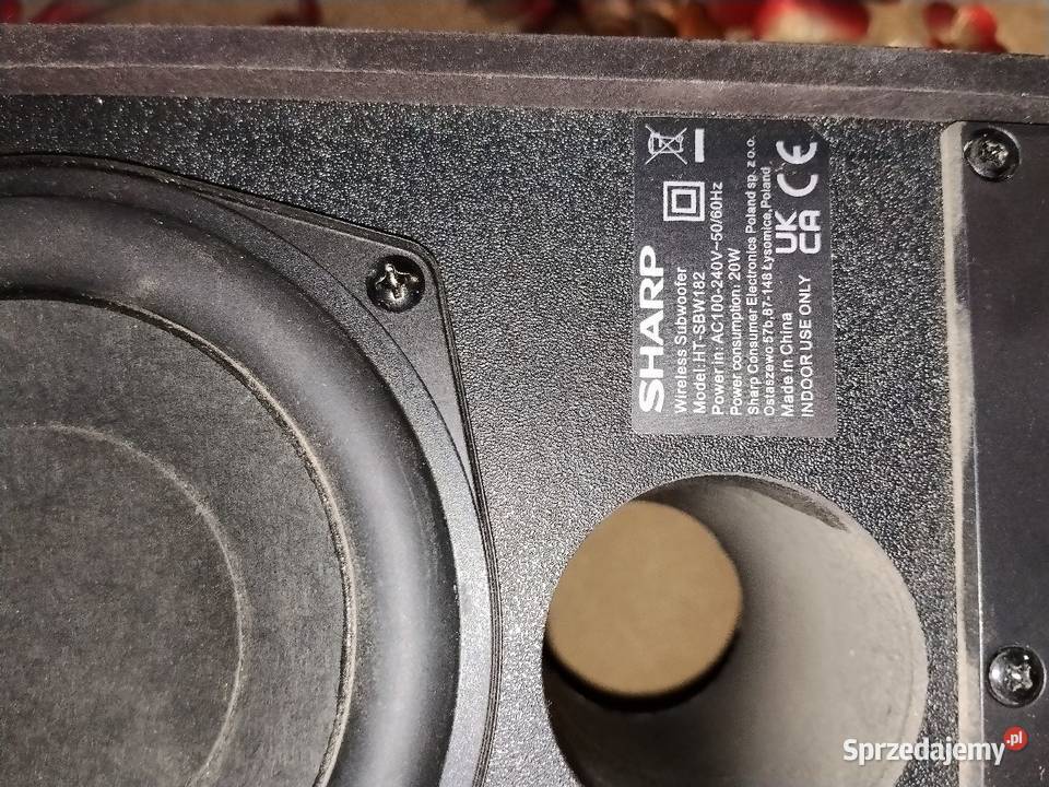 Subwoofer Sharp Jawor