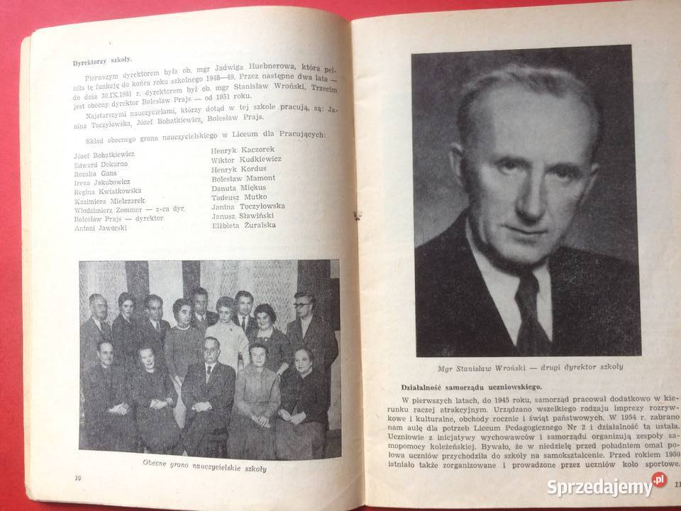 868 I Liceum Ogólnokształcące Pracujących Antykwariat Szczecin