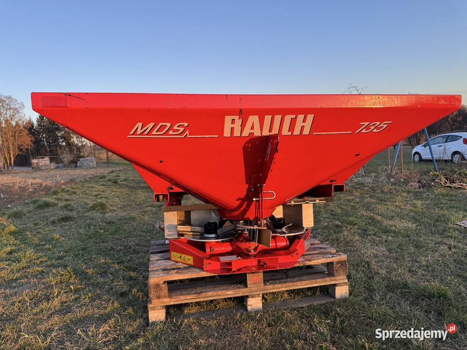 Rozsiewacz nawozu RAUCH MDS 735 hydraulika Kuhn Miechów