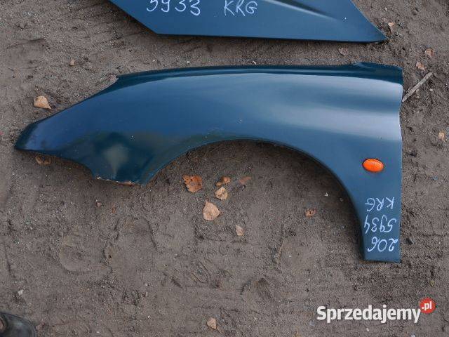 peugeot 206 błotnik kolor KRG 5934 WYSYŁKA śląskie Żory