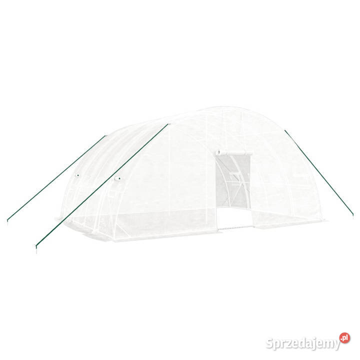 Szklarnia ze stalową ramą biała 24 m 6x4x285 m Warszawa sprzedam