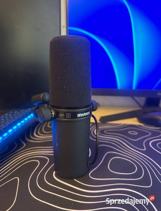 Shure SM7B Mic booster Focusrite Scarlett Solo mikrofony Sprzęt estradowy, studyjny i DJ-ski Muzyka Radom