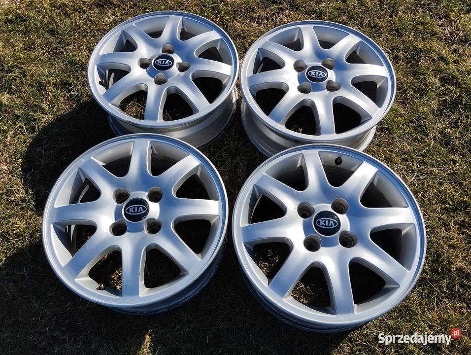 Felgi Kia 16 4x1143 6J ET43 komplet Hyundai Kamieniec