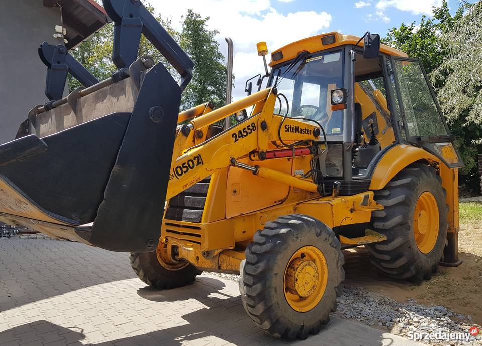 JCB 3CX SITEMASTER koparkoładowarka 4x4 2 łyżki Koparko ładowarki dolnośląskie Zawonia