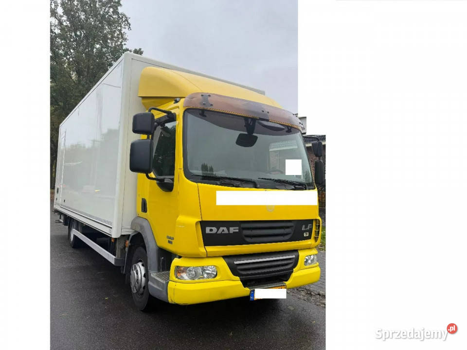 DAF LF 45160 Euro 5 kontener 17 pal winda klapa mazowieckie Góra Kalwaria