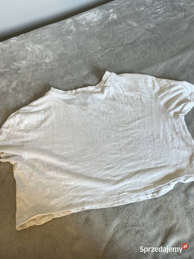 Tshirt crop top biały biały podkarpackie Jasło sprzedam
