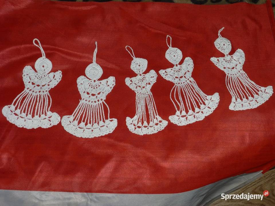 Aniołki szydełkowe Rękodzieło Antyki, Sztuka, Kolekcje