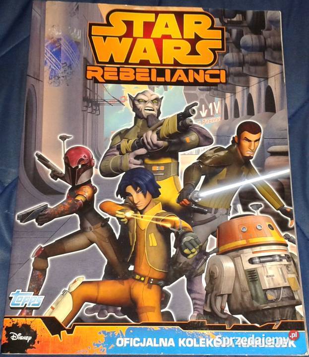 Star Wars Rebelianci Topps Album na naklejki Chełm