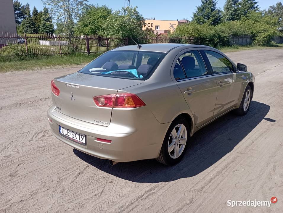 Mitsubishi Lancer 2008r benzyna 18 140 nowe manualna Lębork