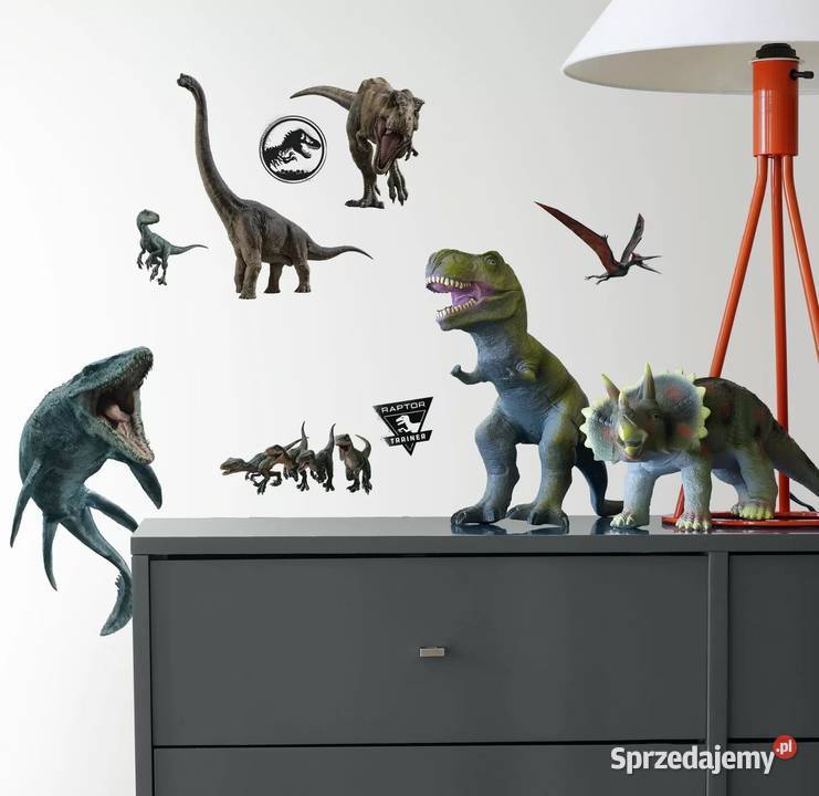 Jurassic World Naklejki Winylowe na Ścianę Mogilany