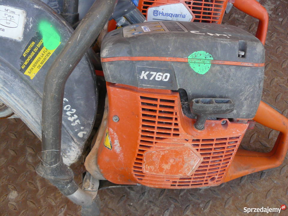 Piła do kostki kamienia asfaltu Husqvarna K760 Motoryzacja małopolskie Kraków