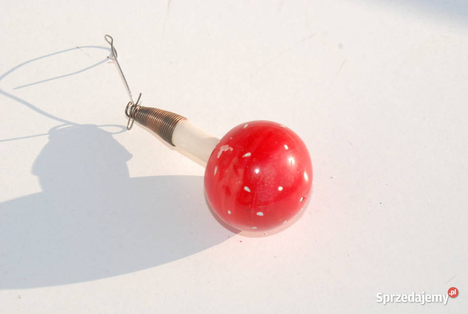 Stara ozdoba choinkowa bombka bańka grzyb Cieszyn sprzedam