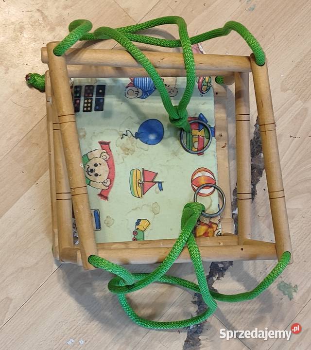 Huśtawka drewniana dzieci Olsztyn