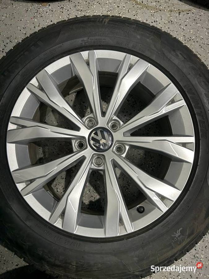 Oryginalne koła zimowe FELGI 17 VW Tiguan II Wrocław