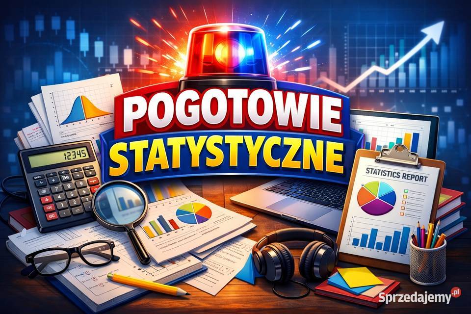 POGOTOWIE STATYSTYCZNE korepetycje online Pozostałe Warszawa