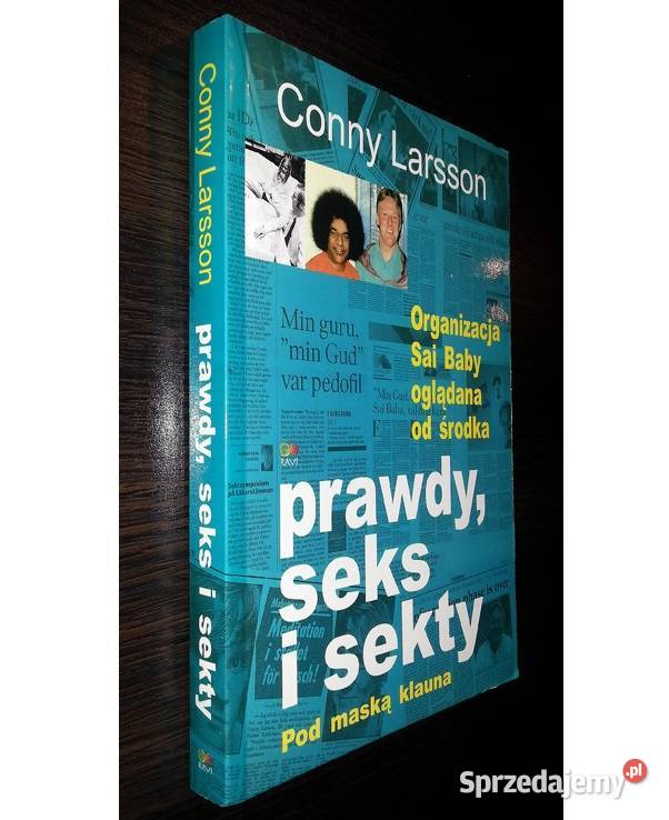 PRAWDY SEKS I SEKTY POD MASKĄ KLAUNA CLARSSON Proza i poezja Szczecin sprzedam