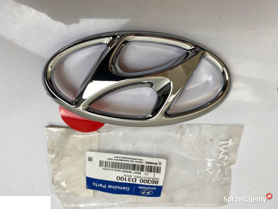 HYUNDAI TUCSON LOGO EMBLEMAT ZNACZEK Kozubszczyzna sprzedam