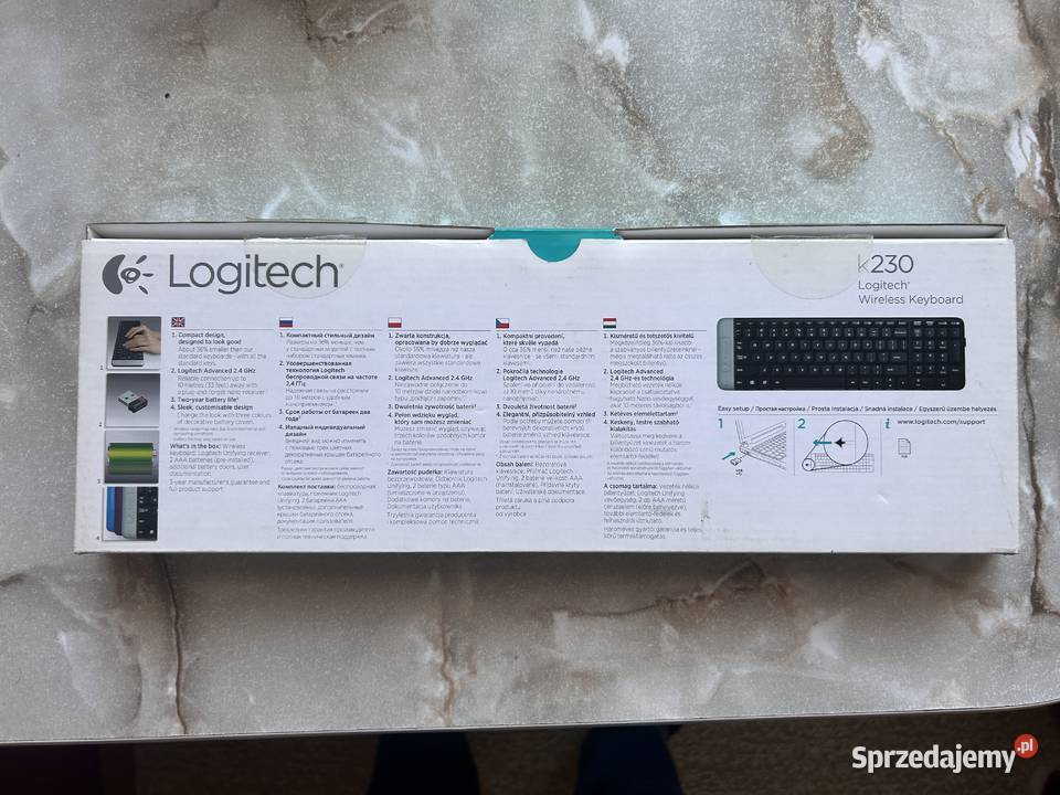Klawiatura bezprzewodowa Logitech K230 Tarnów