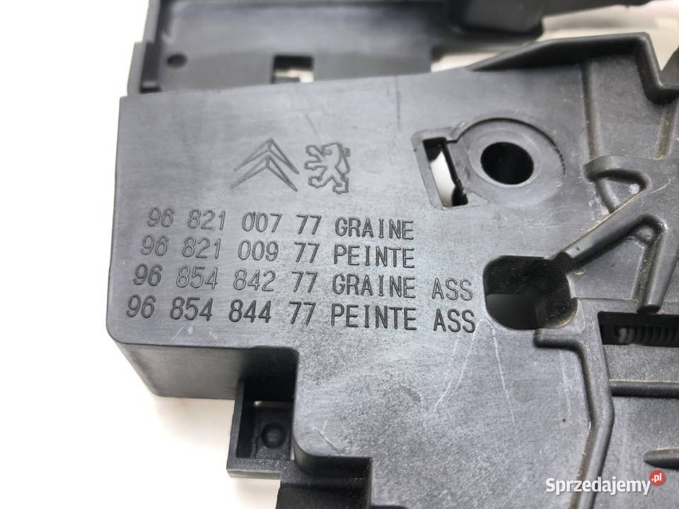 KLAMKA PRZÓD LEWA WEWNĘTRZNA PEUGEOT PARTNER II osobowe