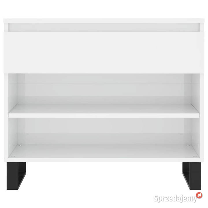 Szafka na buty wysoki połysk biała 70x36x60 Warszawa