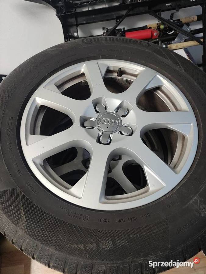 Alufelgi audi q5 17 z oponami zimowymi Przemyśl