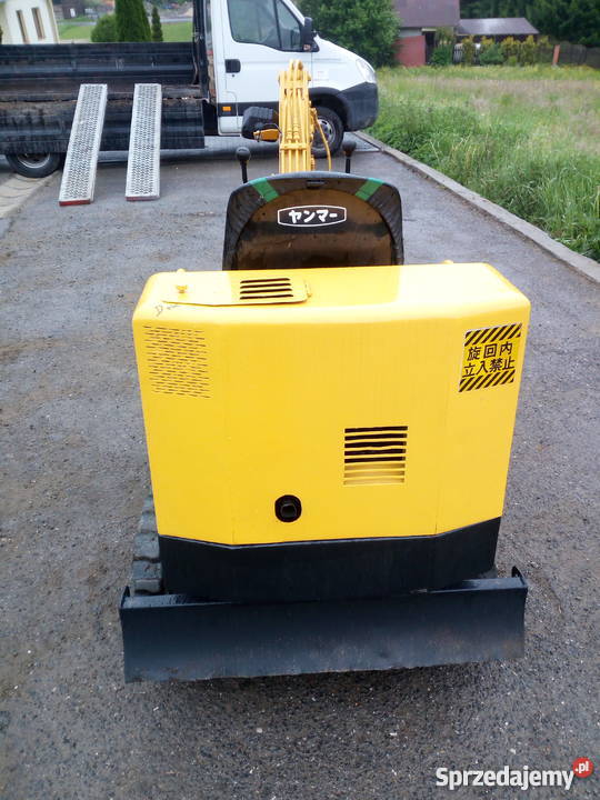 IHI minikoparka najazdy Nowy Wiśnicz