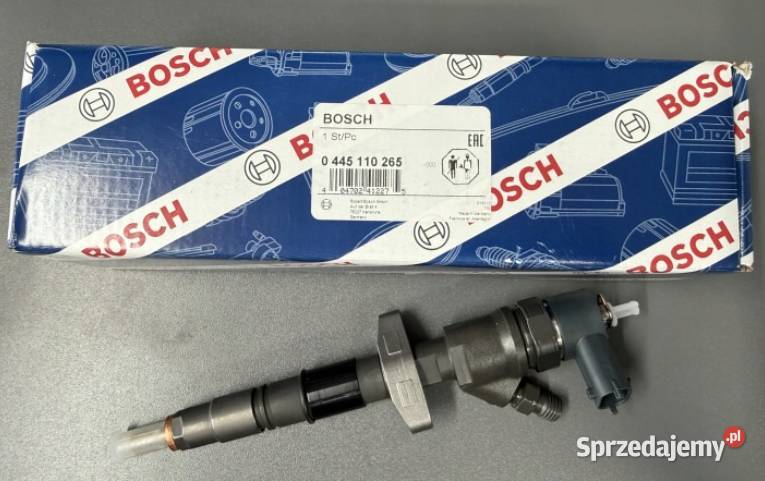 Wtryskiwacz komplet 4 sztuk NOWY Bosch Miszewo