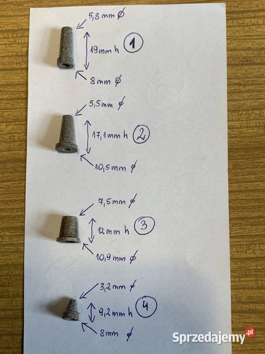 Filtry do automatów oddechowych Apeks i inne