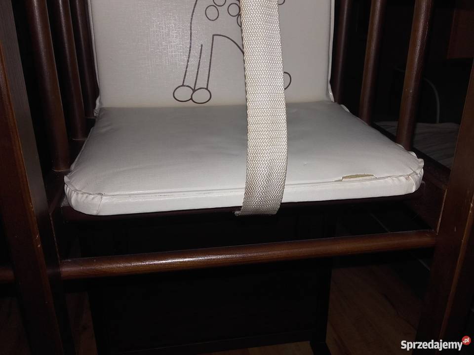 Krzesełko do karmienia wielofunkcyjne drewniane pomorskie Gdańsk